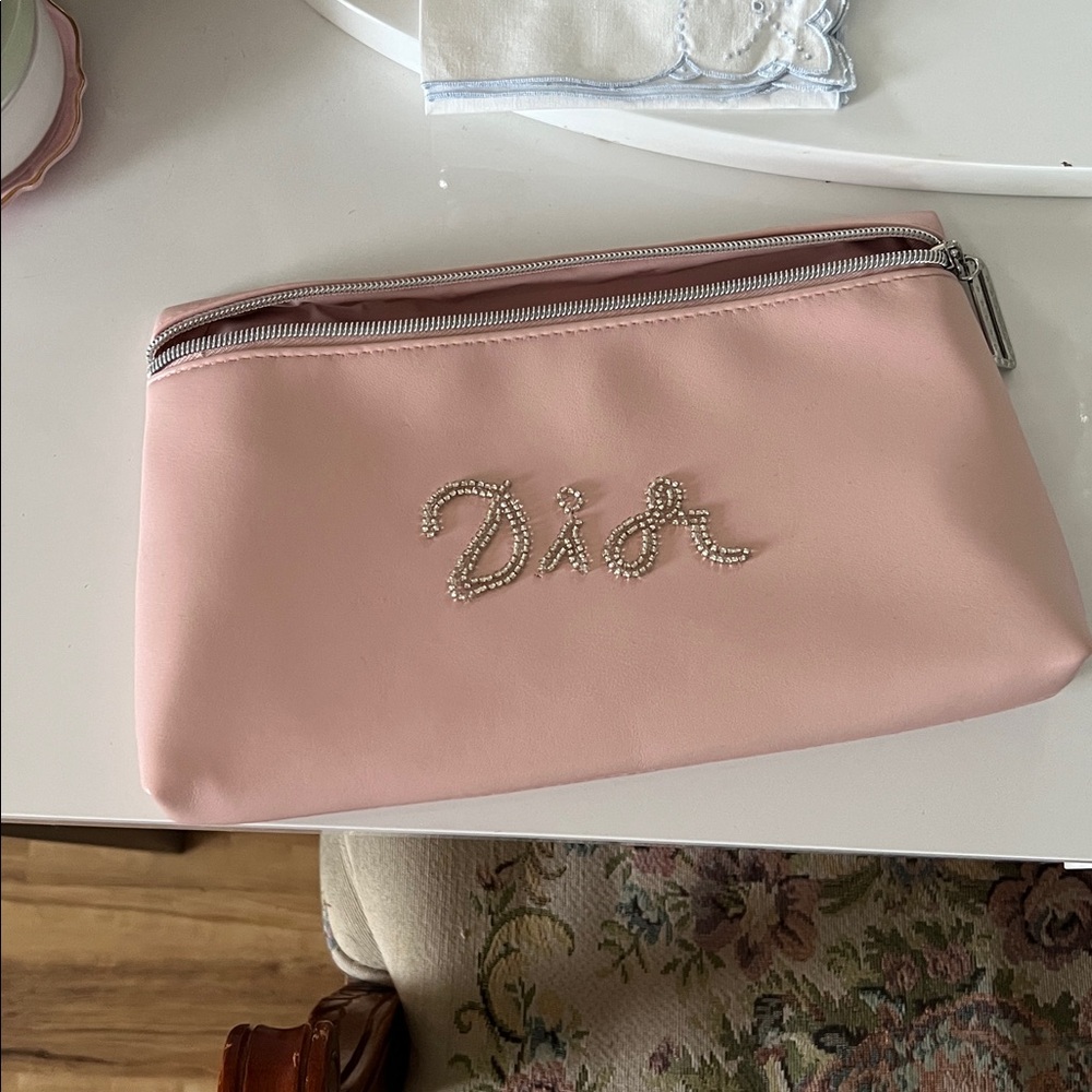 Dior Beaded Cosmetic Bag